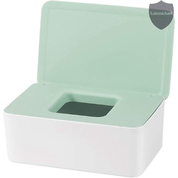 menggutong Wet Wipes Dispenser Holder with Lid, Baby Nappy, Dustproof Tissue Box Cover Wayfair